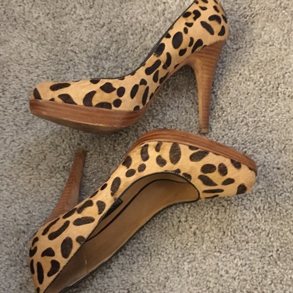 Steven By Steve Madden Shoes - Steven by Steve Madden leopard high heels